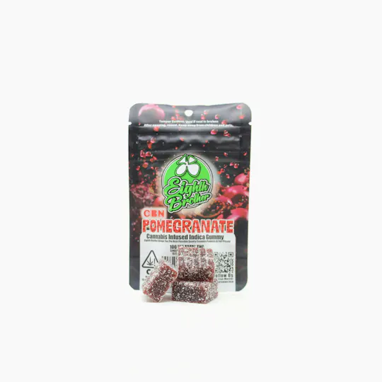 Eighth Brother - Eighth Brother | Cut-a-Dose | CBN Pomegranate Gummies | 100 mg | Single - 1