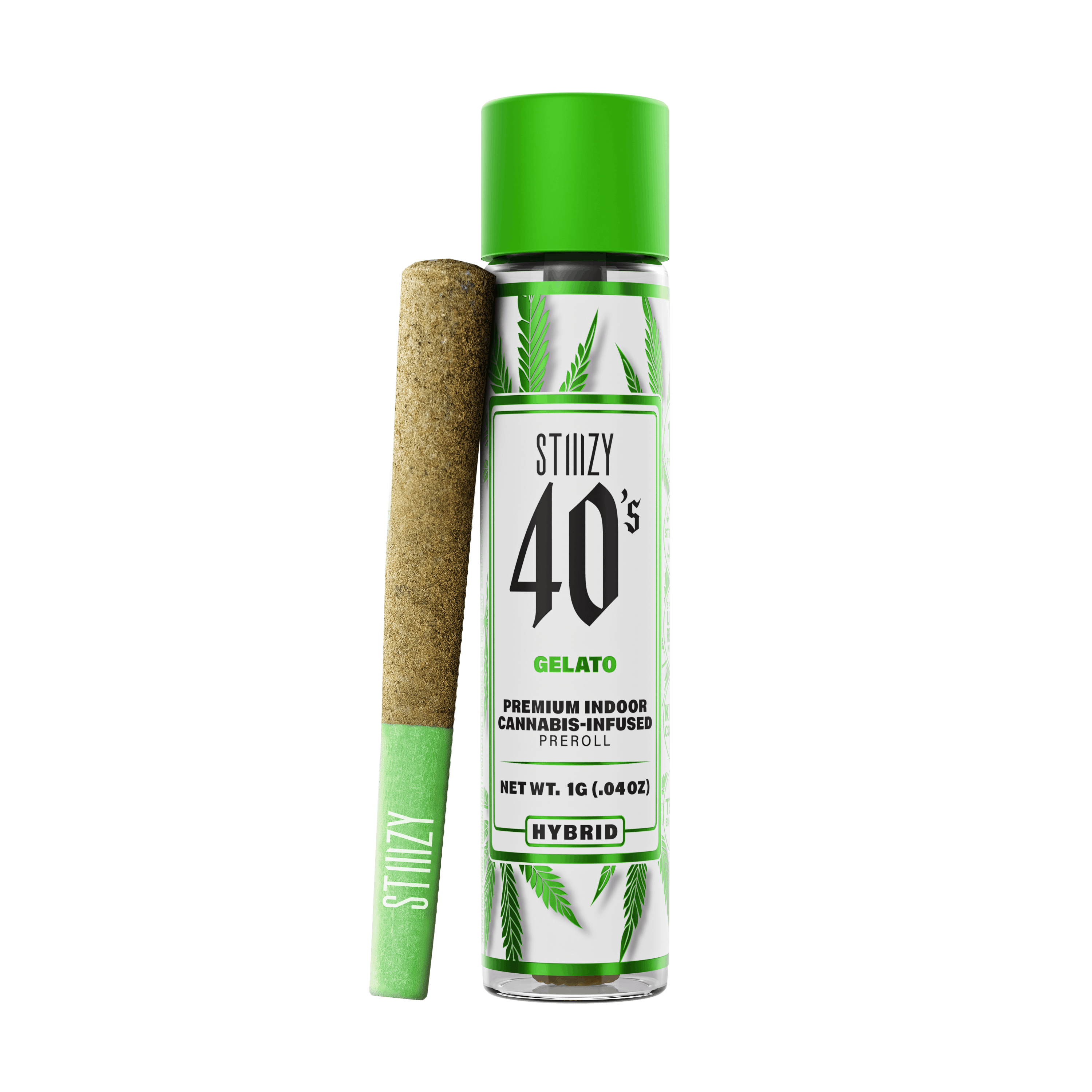 STIIIZY - - GELATO - 1G 40's Infused Preroll - 1