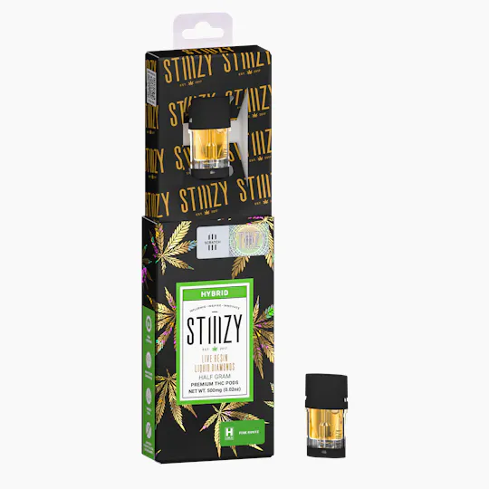 STIIIZY - Vape Cartridge - PINK RUNTZ .5G Live Resin Liquid Diamonds Pod - STIIIZY - 1
