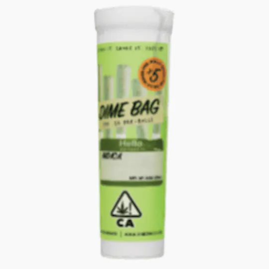 Dime Bag - Strawberry Papaya | Joints | 0.5g each | 5pk - 1
