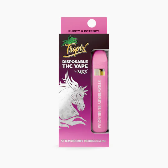 MKX Oil Co - Strawberry Bubblegum | TropiX Disposable | 1g - 1