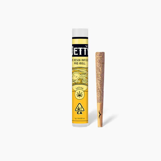 Jetty Extracts - Super Lemon Haze x Garlic Sherbet | Live Resin Infused Joint | 1g - 1