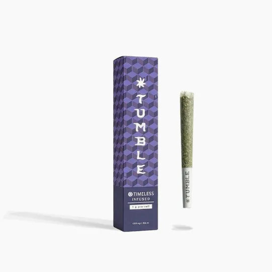 Timeless Vapes - Blackberry Kush | Tumble Infused Joint | 1g - 1