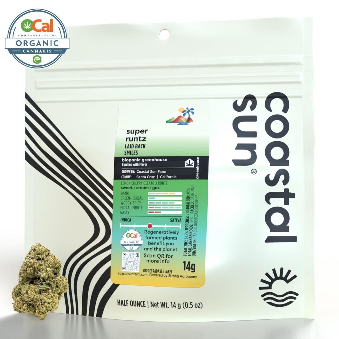 Coastal Sun - Coastal Sun | Super Runtz | Greenhouse Flower | 14g - 1