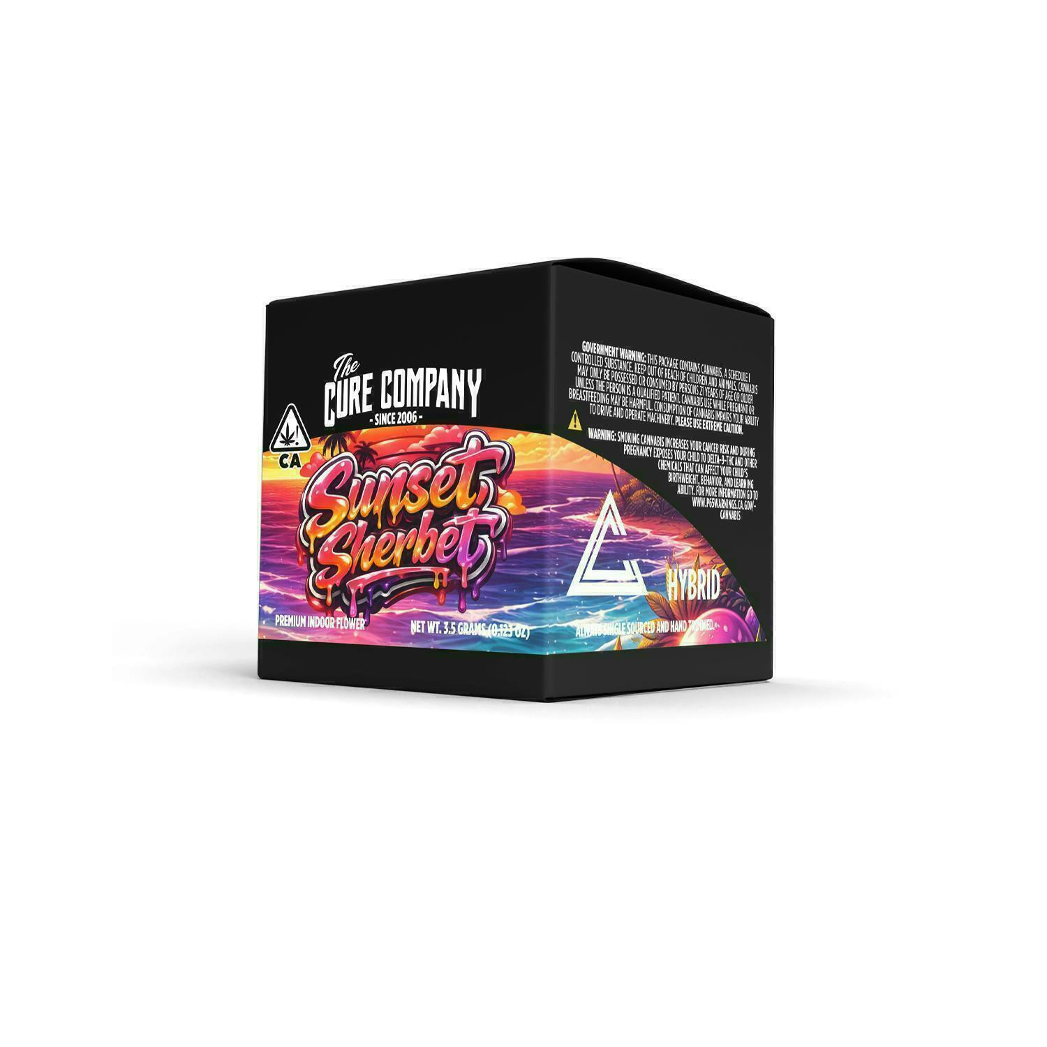 The Cure Company - The Cure Company | Sunset Sherbet | Big Buds | 3.5g - 1