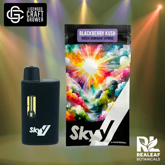 Realeaf Botanicals - Blackberry Kush Disposable Pen 3.0g - 1