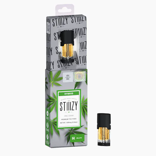 STIIIZY - Vape Cartridge - GELATO 1G Original THC Pod - STIIIZY - 1