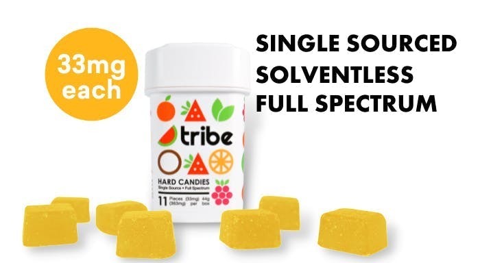 Tribe - Tribe | Indica | Lemon Edibles | 363mg | 11ct | 33mg/ea - 1