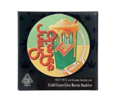 Team Elite Genetics - Orange Julius | Rosin | Cold Cure Badder | 1g - 1