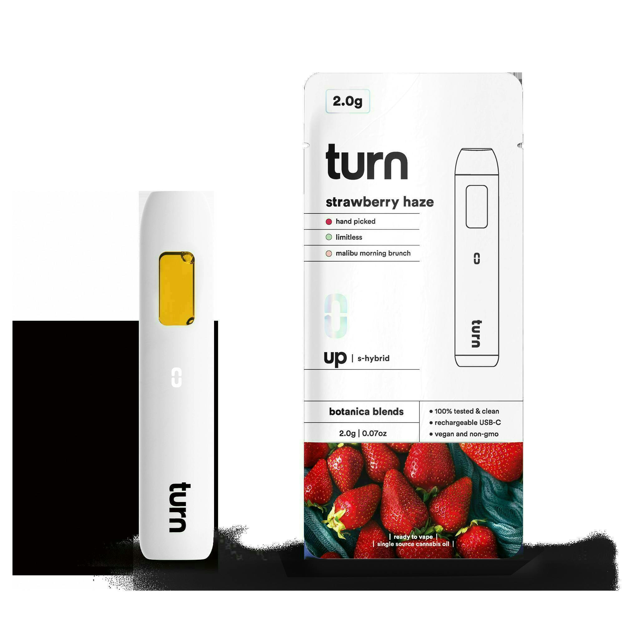 turn - Strawberry Haze | Botanica Blends | Sativa-Hybrid | 2g - 1