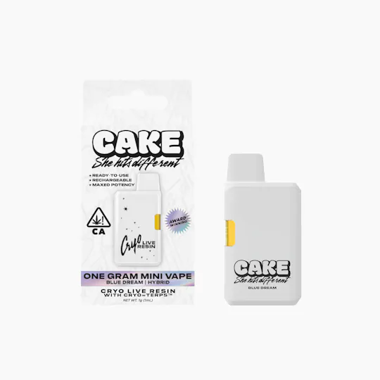CAKE she hits different - Blue Dream | Live Resin Disposable | 1g - 1