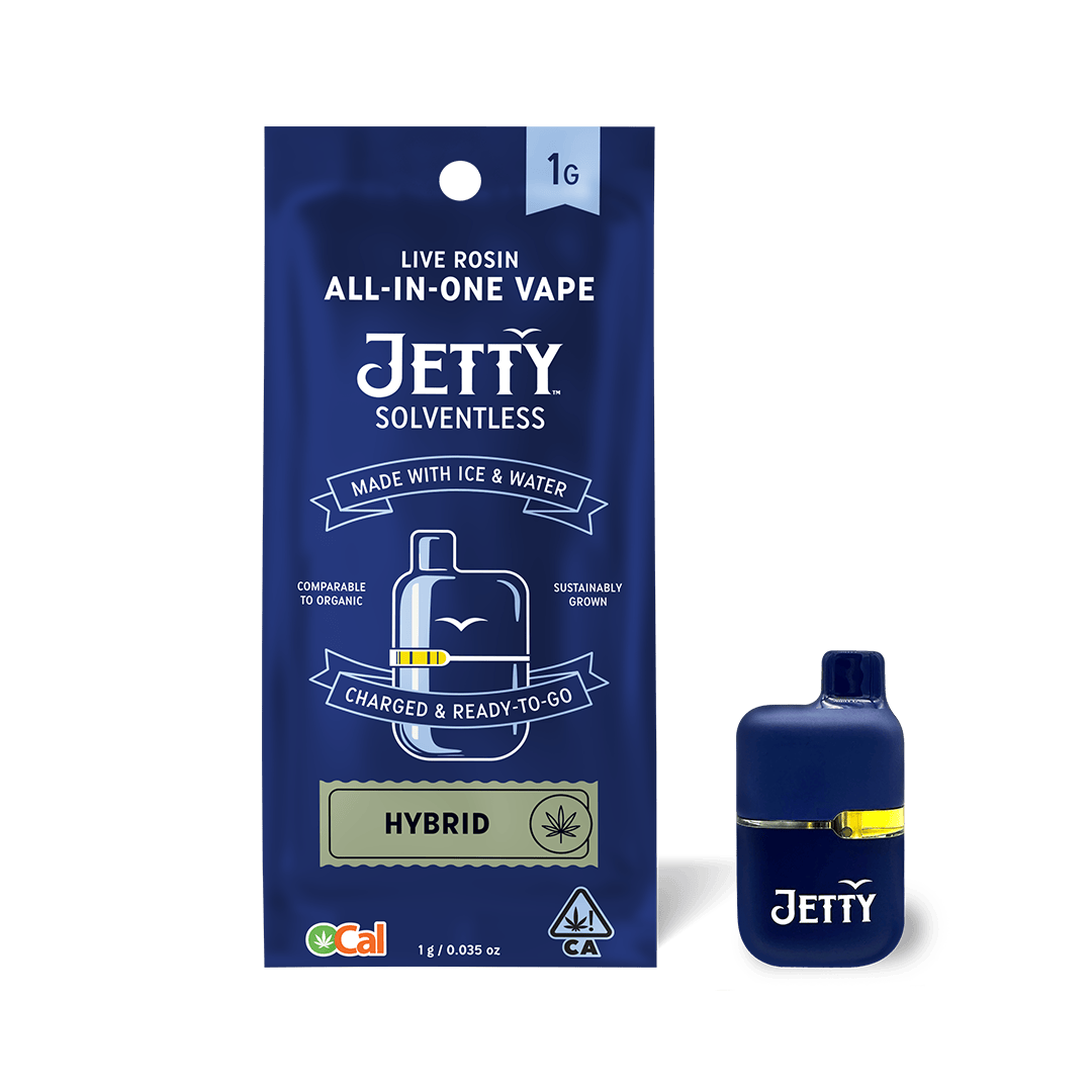 Jetty Extracts - Mini Tank | Pressure | Live Rosin Disposable | 1g - 1