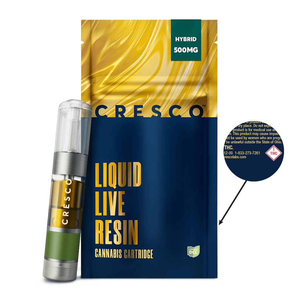 Cresco - Hybrid | Live Resin Cartridge | 0.5g - 1