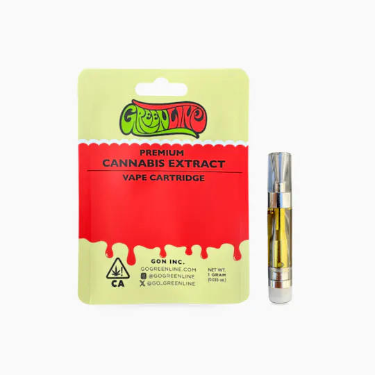 Greenline - Watermelon Z - Vape Cart - Indica Hybrid - 1g - 1