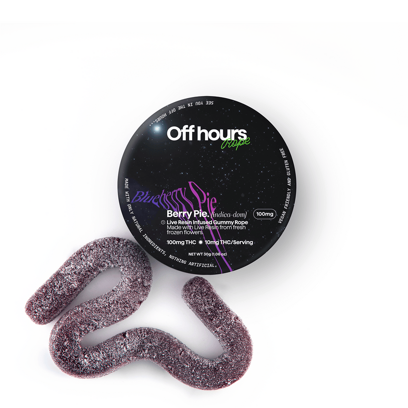 Off Hours - Berry Pie Lve Resin Gummies | 100mg | Single - 1