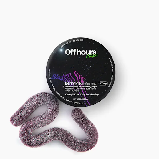 Off Hours - Berry Pie Lve Resin Gummies | 100mg | Single - 1