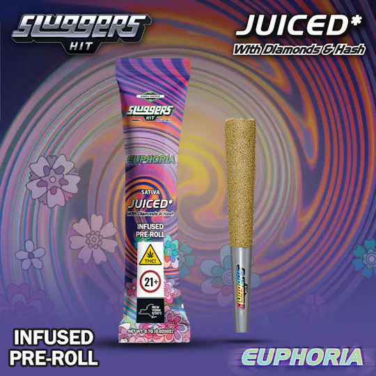 Sluggers Hit - Sluggers - Euphoria Infused Preroll 7g - 1pk - 1