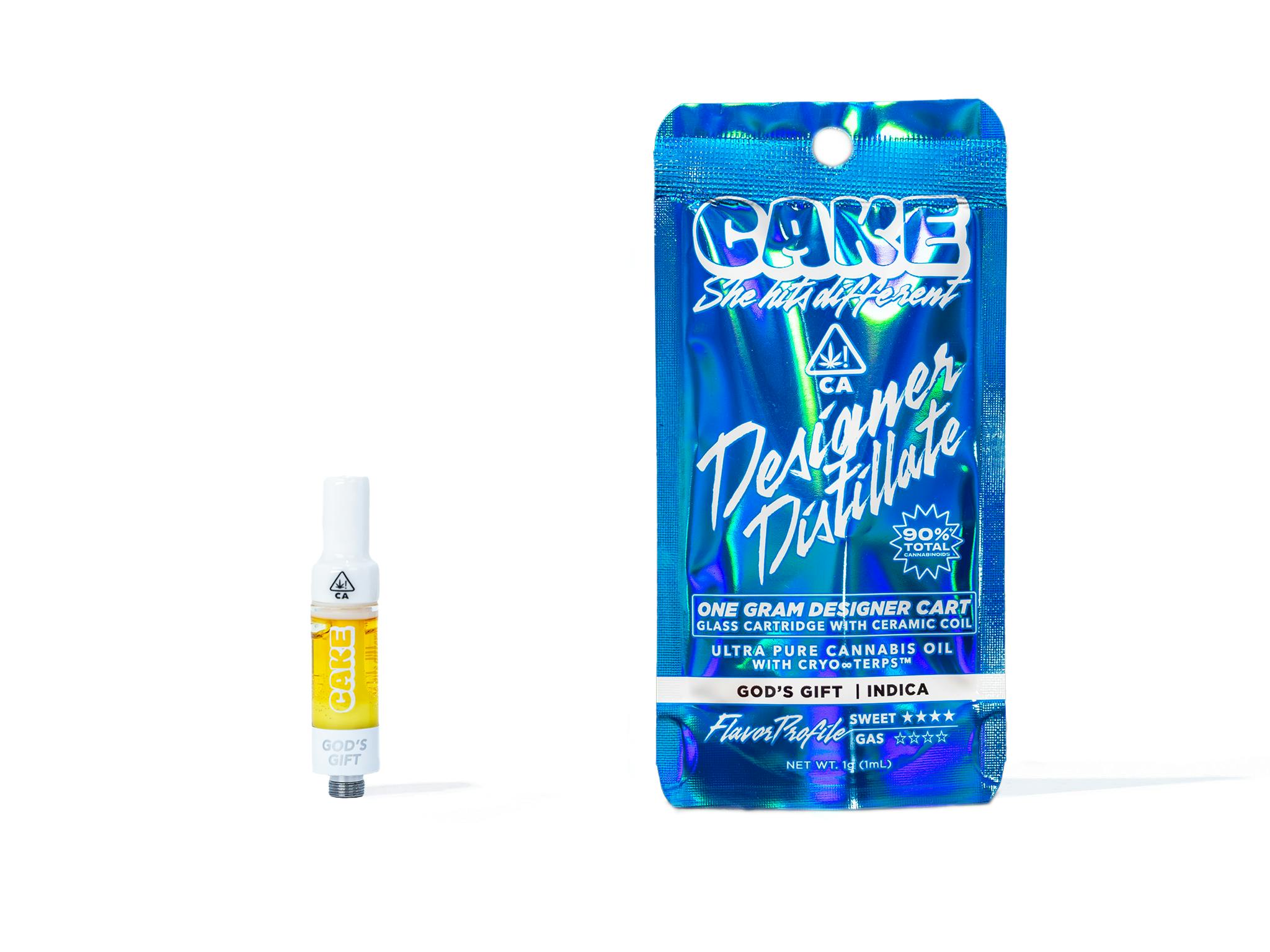 CAKE she hits different - God's Gift | Cartridge | 1g - 1