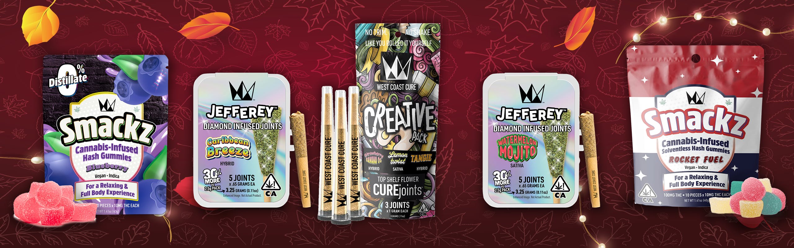 West Coast Cure brand banner
