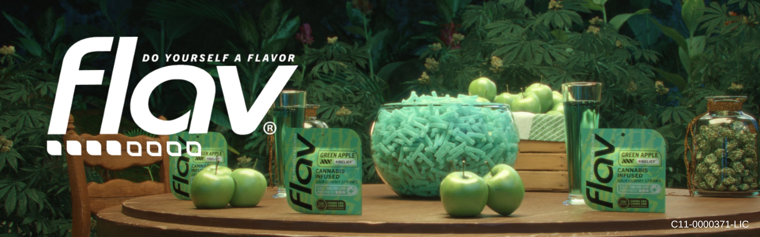 Flav brand banner