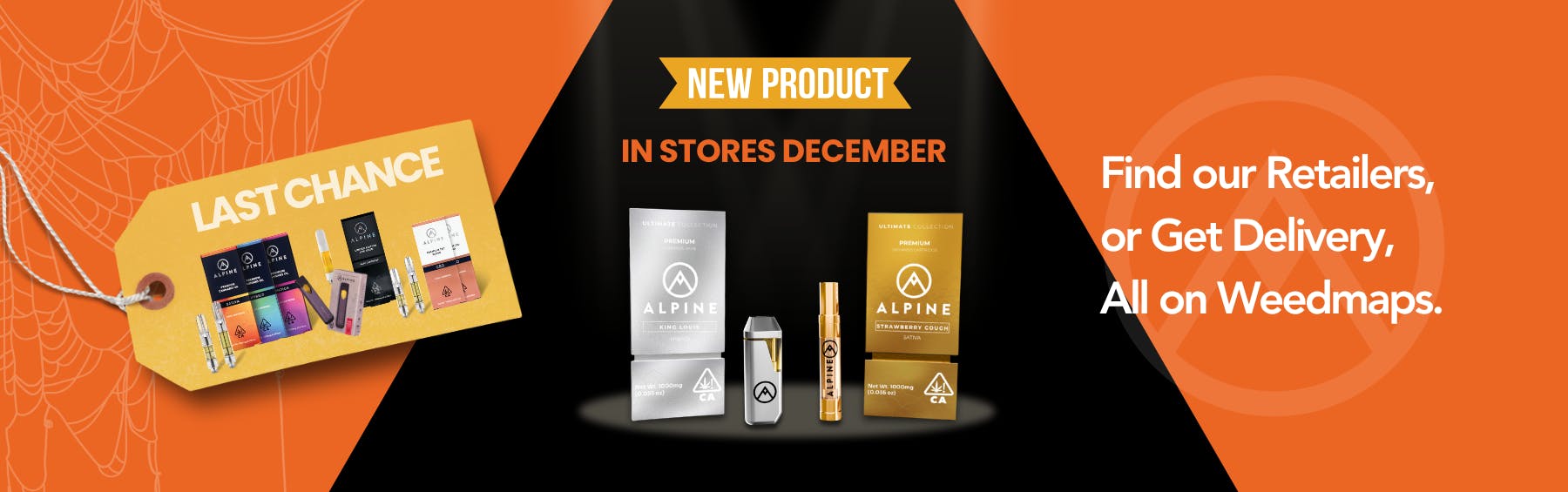 Alpine Vapor brand banner