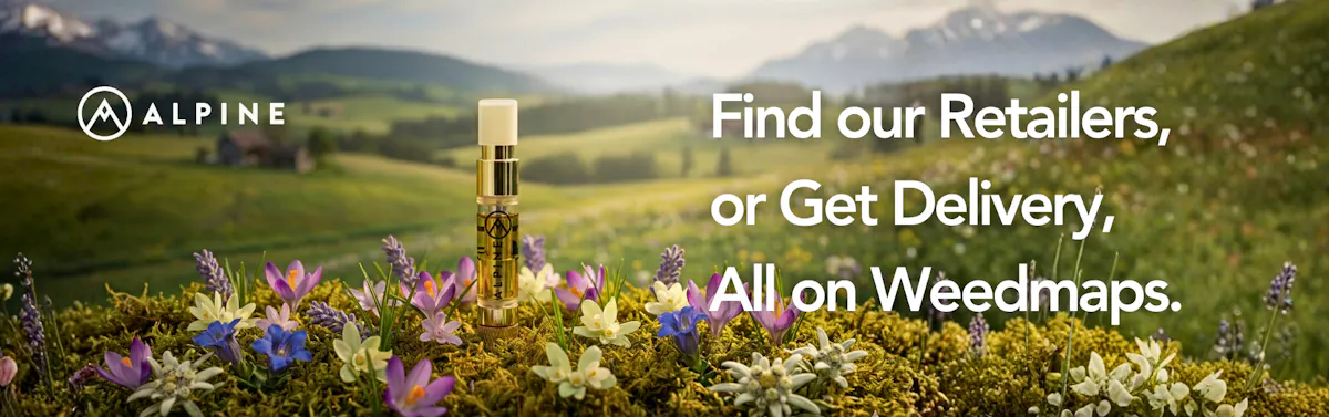 Alpine Vapor brand banner