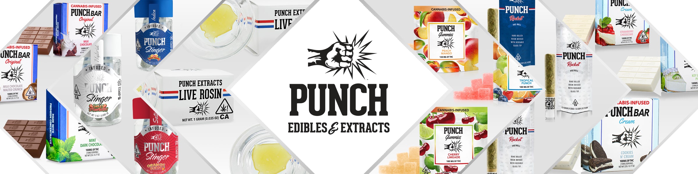 Punch Edibles & Extracts banner