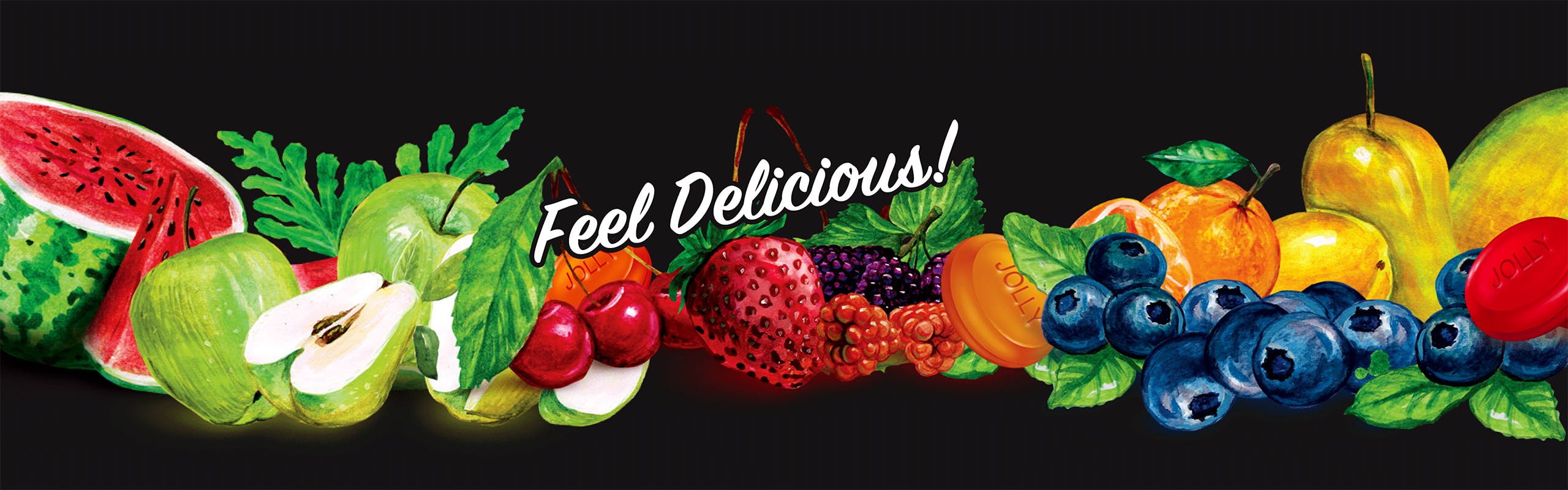 Jolly Greens brand banner