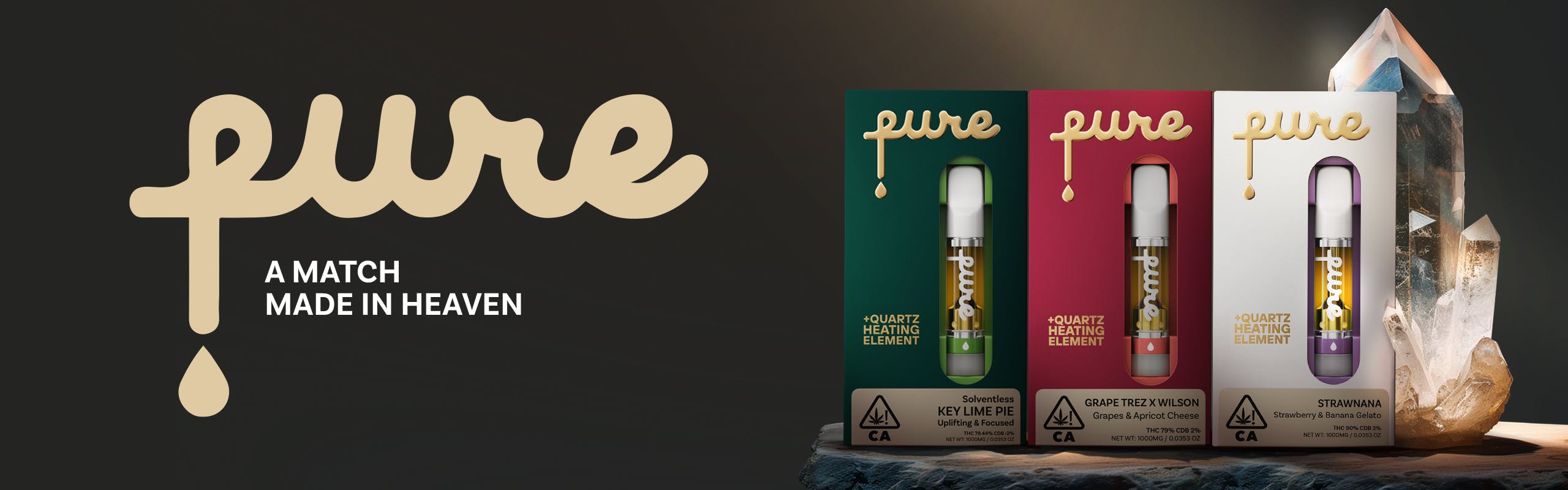 Pure Vape brand banner