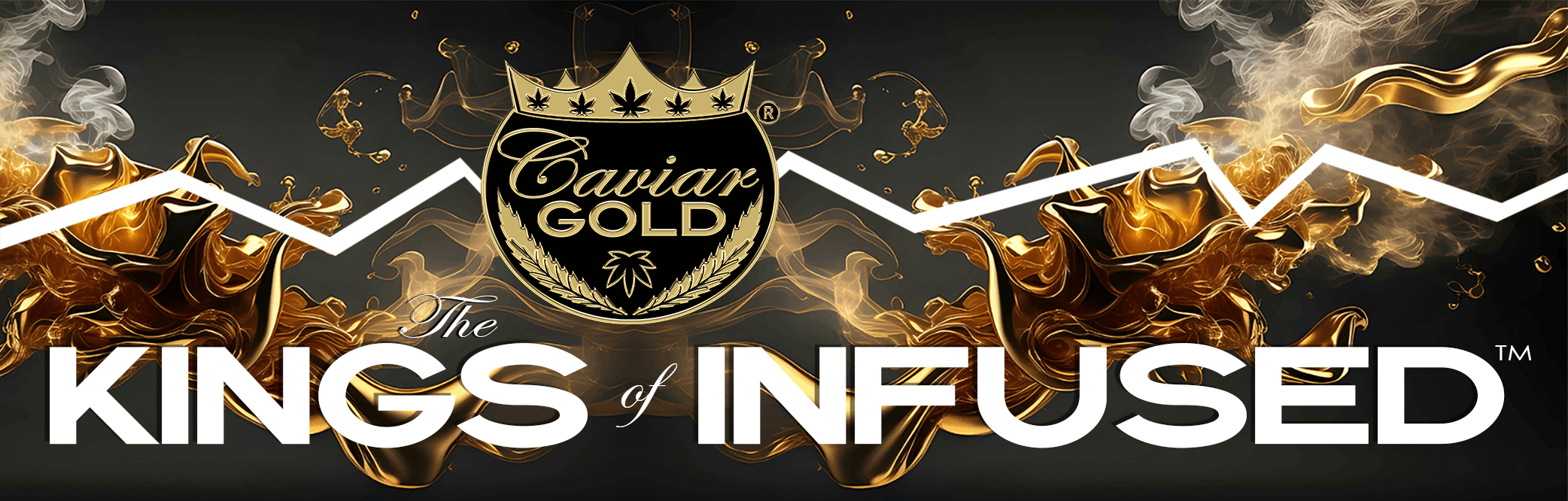 Caviar Gold brand banner