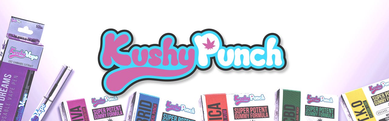 Kushy Punch CA brand banner