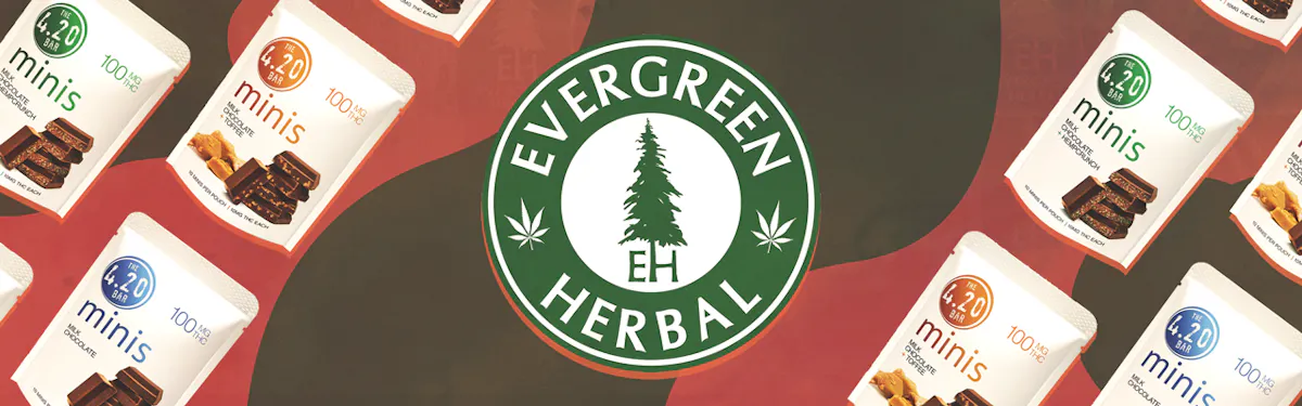 Evergreen Herbal brand banner