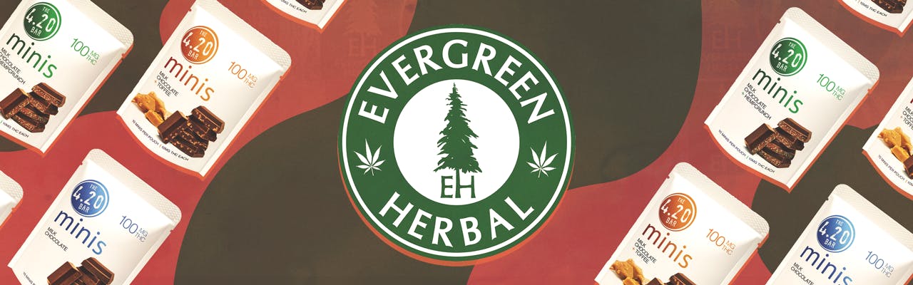 Evergreen Herbal brand banner