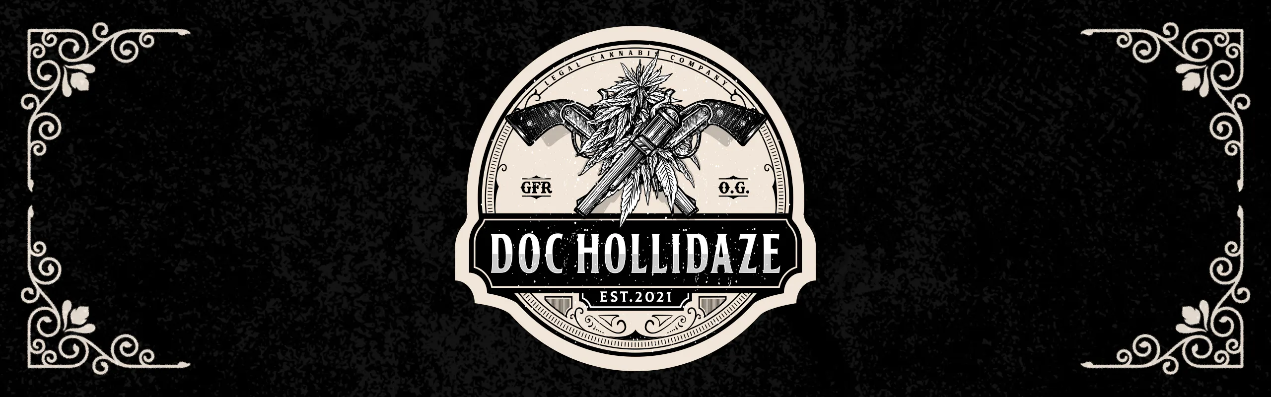 Doc Holidaze brand banner