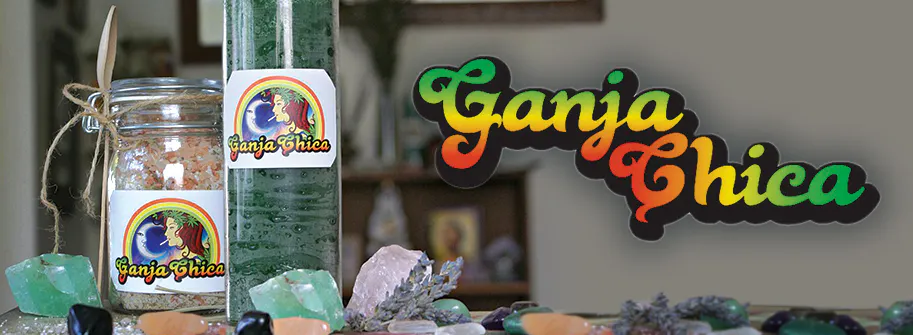 Ganja Chica brand banner