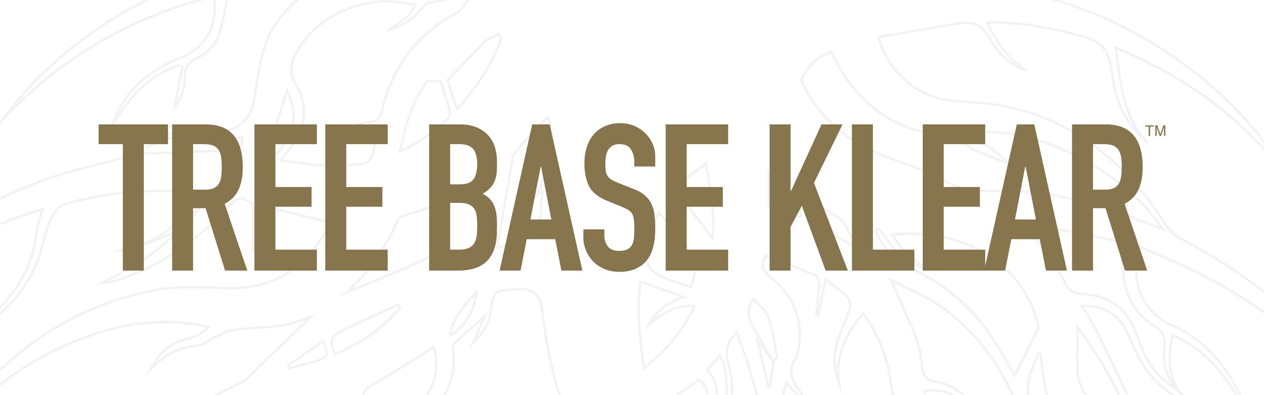 Tree Base Klear brand banner