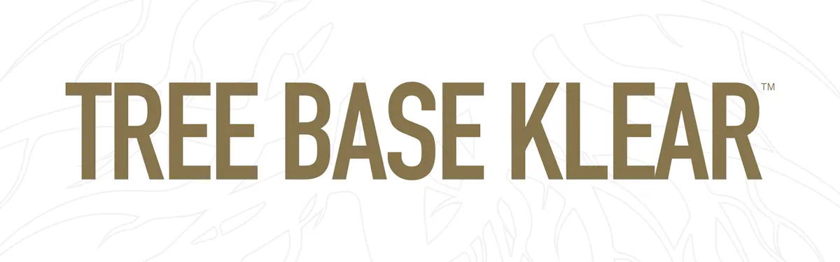 Tree Base Klear brand banner