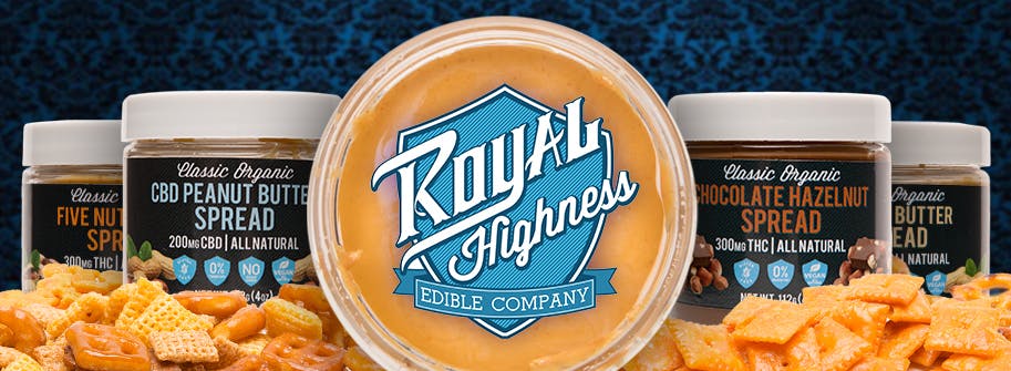 Royal Highness Edibles brand banner