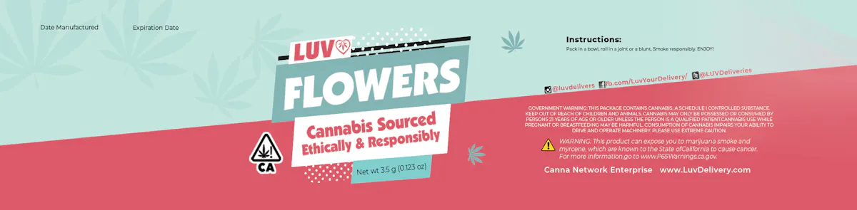 LUV Brands brand banner