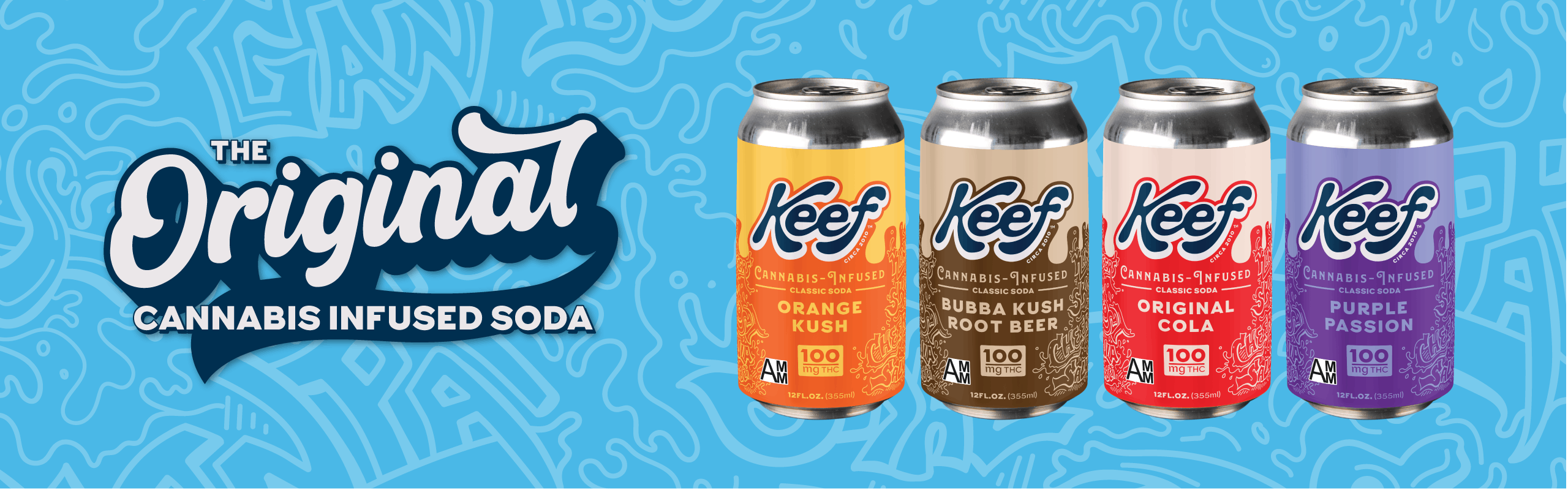 Keef Brands brand banner
