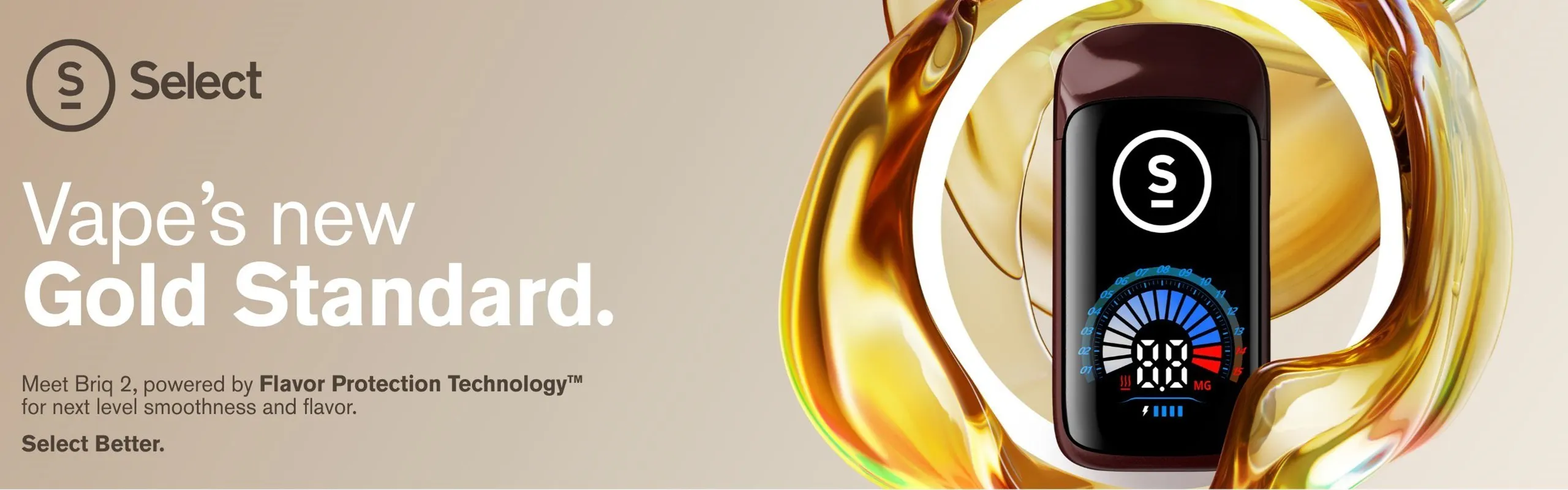 Select brand banner