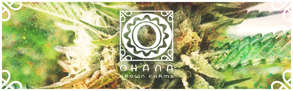 Ohana Grown Farms brand banner