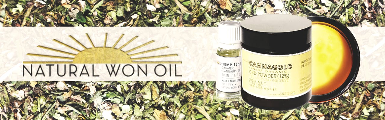 Natural Won Oil brand banner