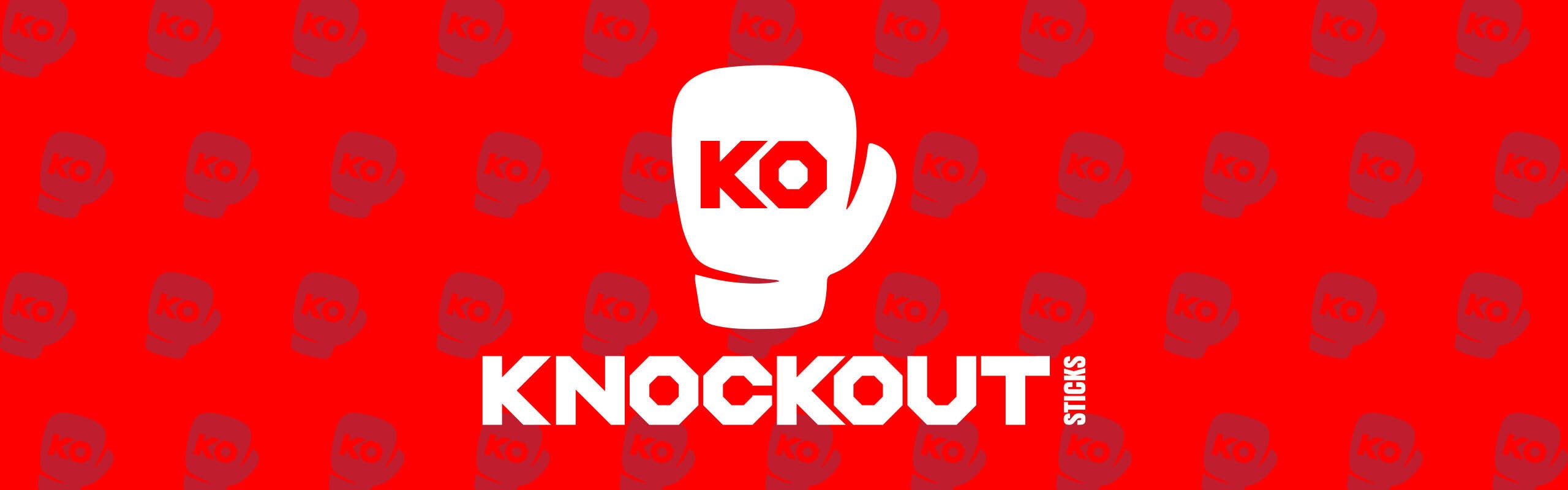 Knockout Sticks brand banner