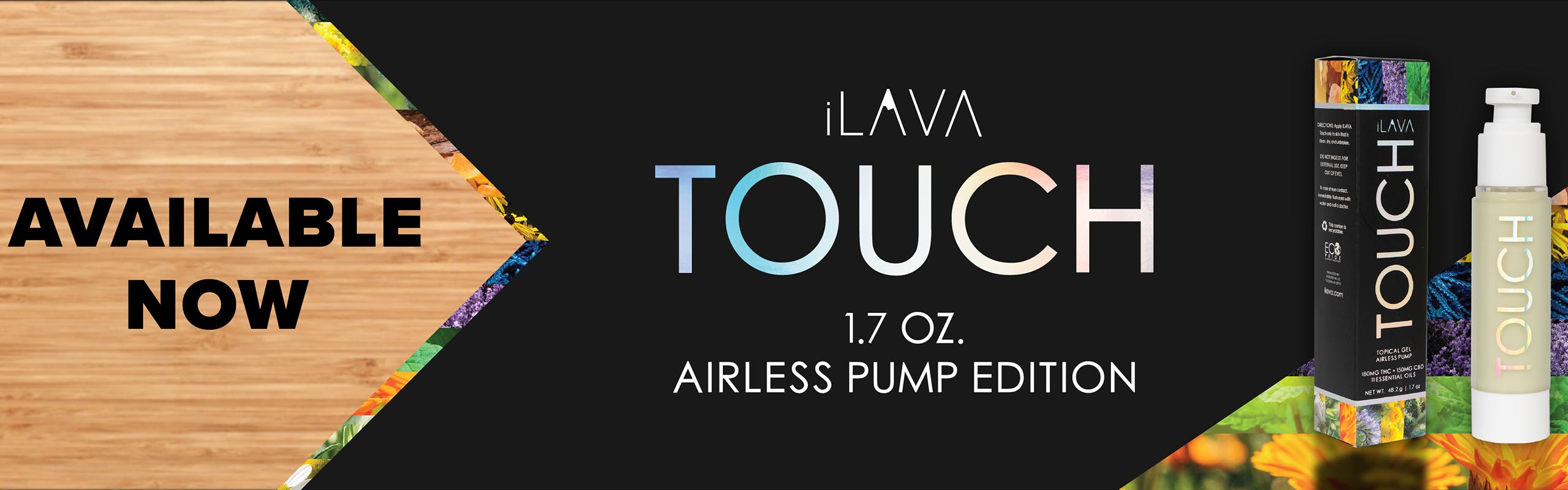 iLAVA brand banner