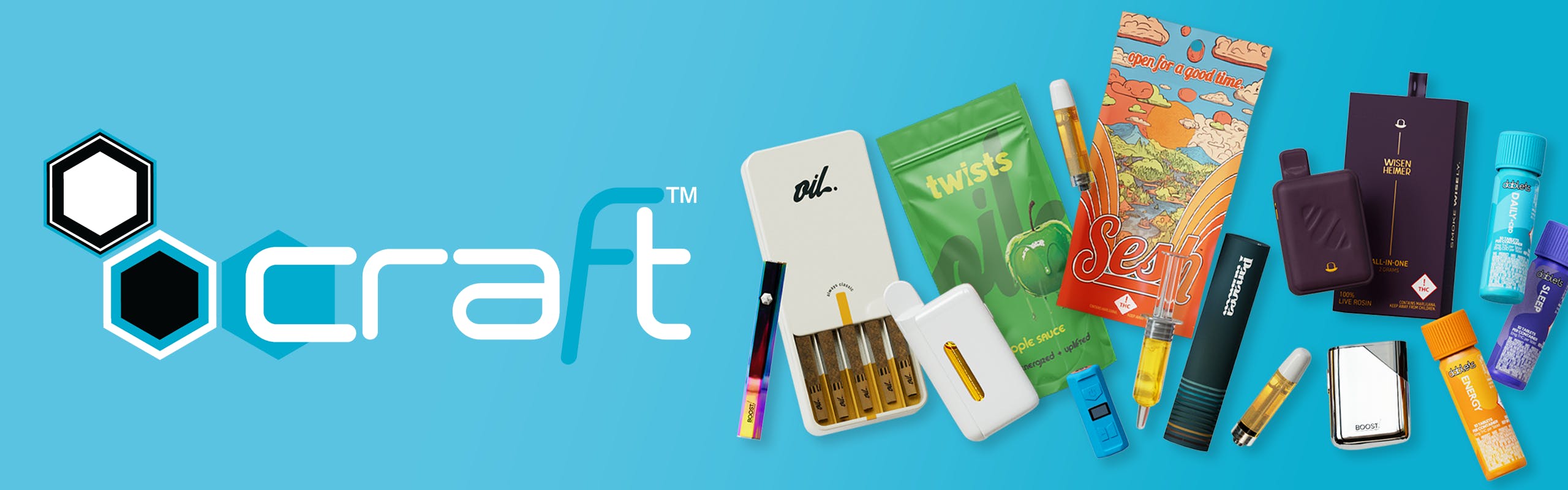 Craft Concentrates brand banner