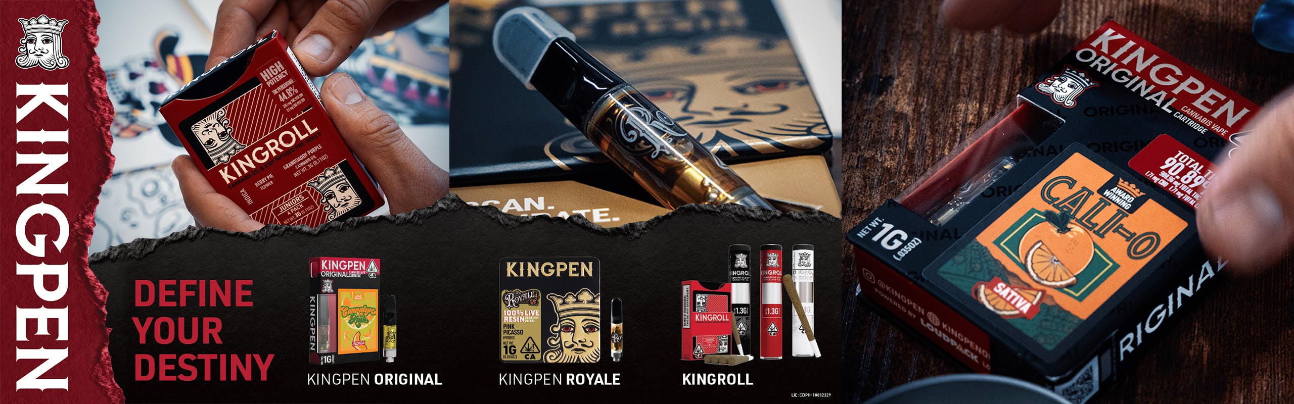 KINGPEN brand banner