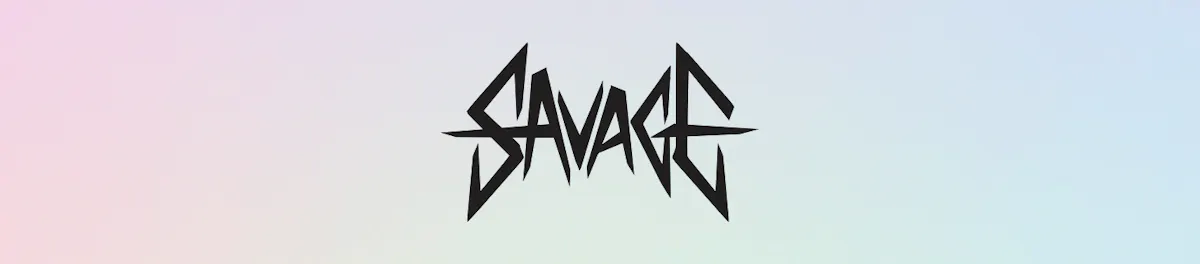 SAVAGE brand banner