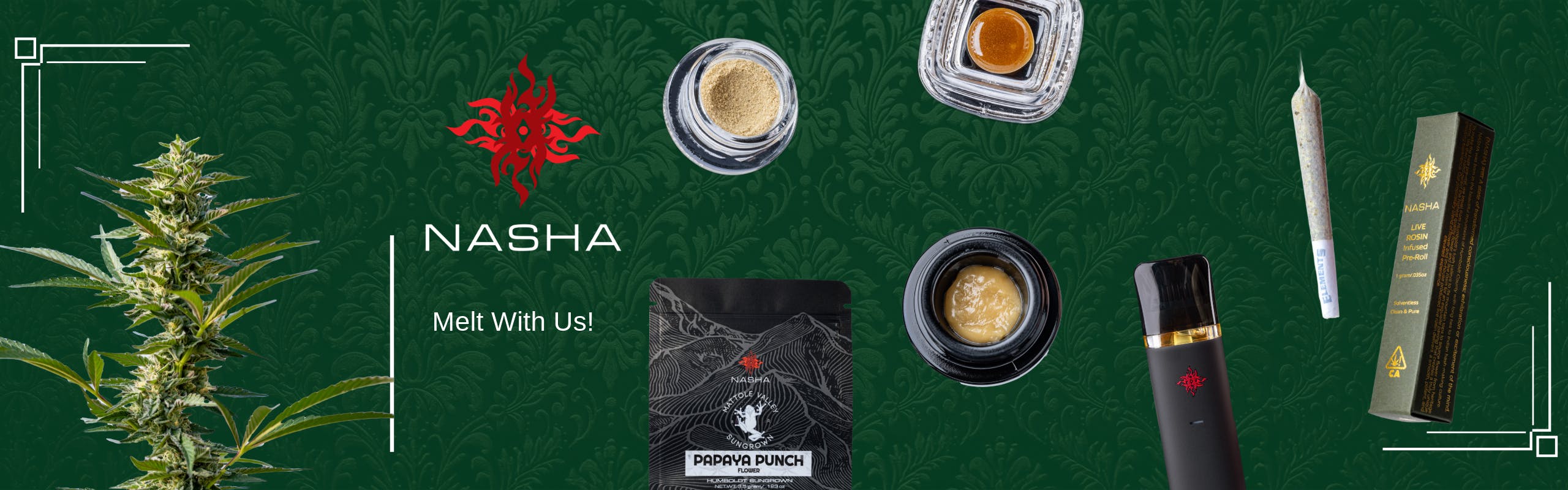 NASHA brand banner