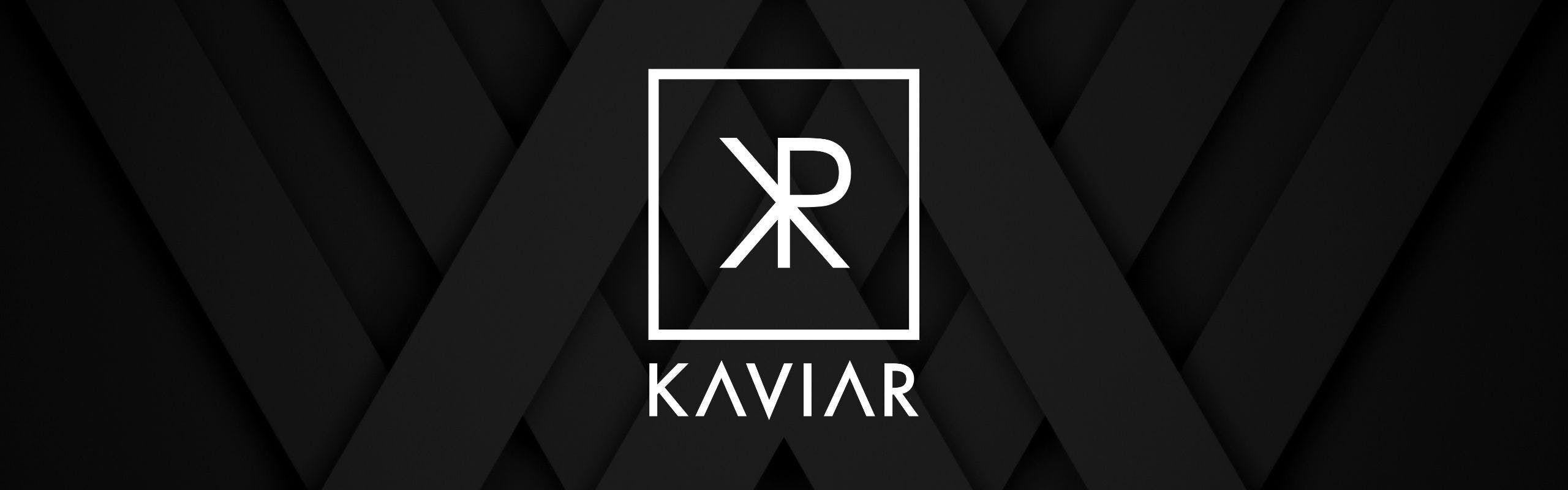 Kaviar brand banner